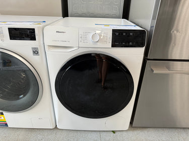 Factory second Hisense 9kg PureStream Front Load Washing Machine HWGE9014 - Second Hand Appliances Geebung